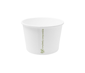 Hot Container White 16oz 560ml, Carton 500 - Vegware