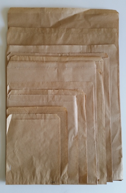 Flat Brown Paper Bags - 305x360 - No.10 - Fortune