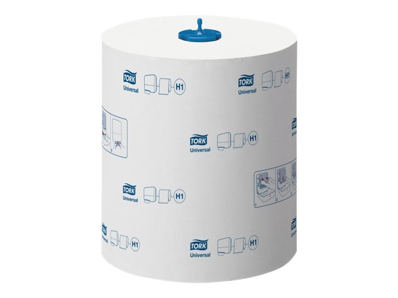Matic H1 Extra Long Hand Towel Roll 1 Ply White - Tork
