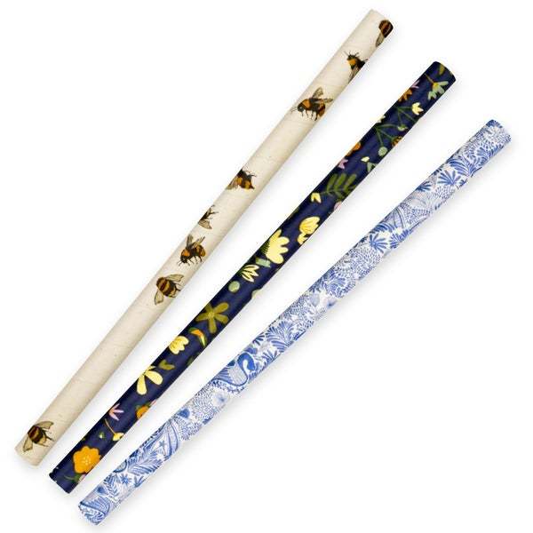 Paper Straws Jumbo BioStraw Art Series 10mm - BioPak