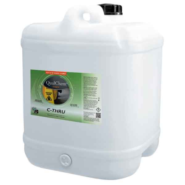 C-Thru Window and Glass Cleaner 20L - Qualchem