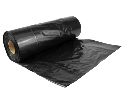 Bin Liners/Rubbish Bags 340X290X900-25 BLACK GARB.TOT.WRAPPED.50 - Flexoplas