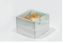 Office Desk Cube 1L - 11x11x8cm high, Each - Vegware