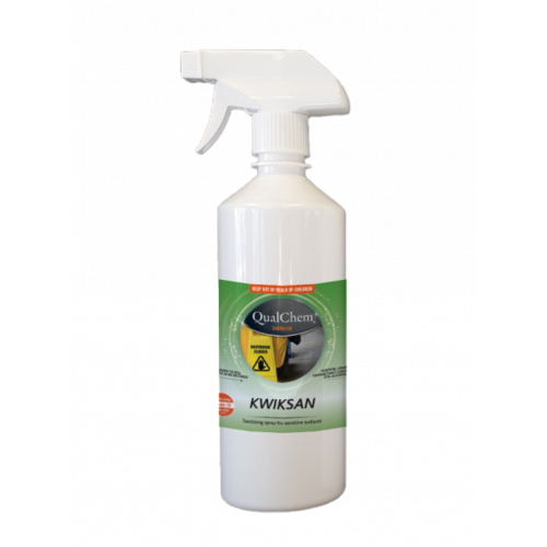 Disinfectant Kwiksan Hospital Grade Carton 12x500ml - Qualchem