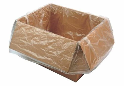 Carton Liner Gusseted Polyethylene Bag - Clear 350x250x650mm 30mu - Matthews