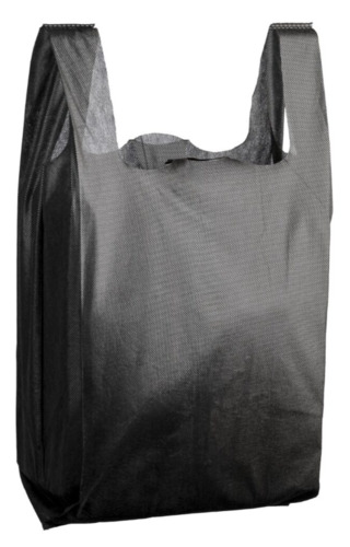 Woven Carry Bag X-Large - Black, 500mm x 180mm x 415mm, 30gsm - Matthews