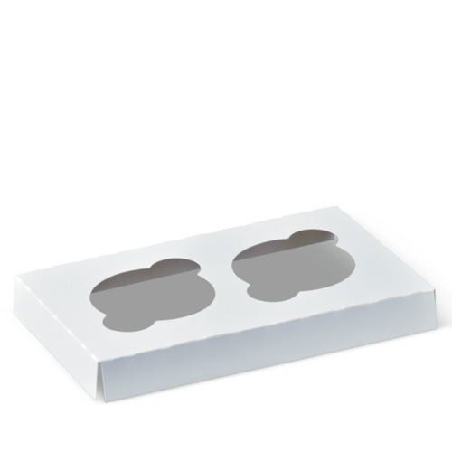 2 Cupcake Insert (Fits K621s0001) White 215 x 146 - Detpak