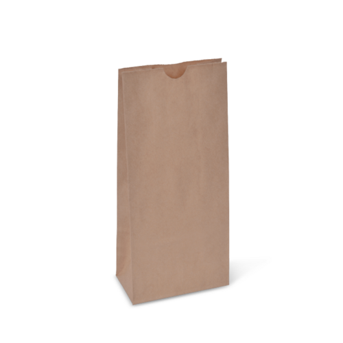 #1 Heavyweight SOS Bag (80gsm) Brown 270 x 125 x 70 - Detpak