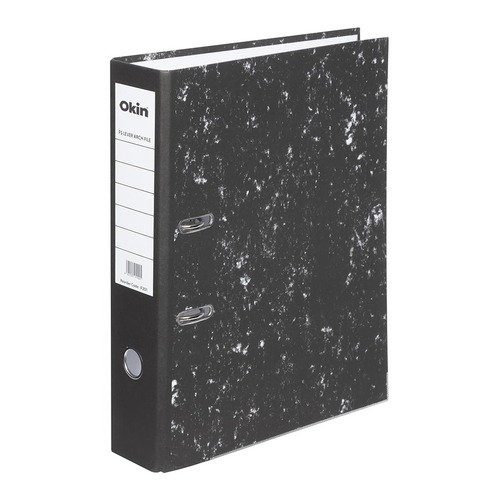 Okin Lever Arch File FS Mottle