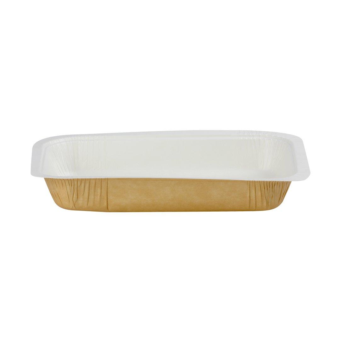 Paperboard Dualpak Eco Medium Oblong Kraft 680ml - Confoil