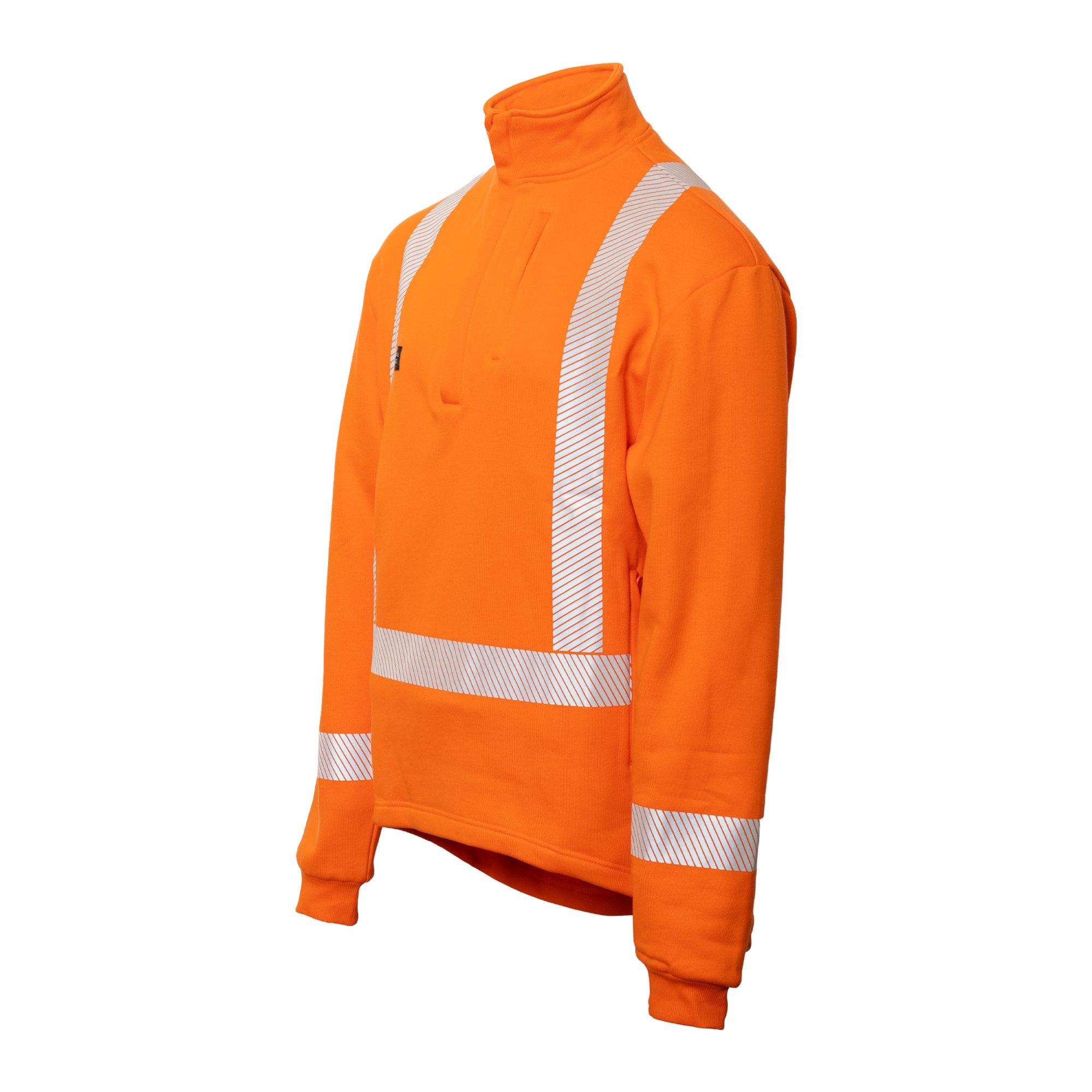 Fr Polafleece, 410Gsm Orange Ttmc, 22 Cal-Size S