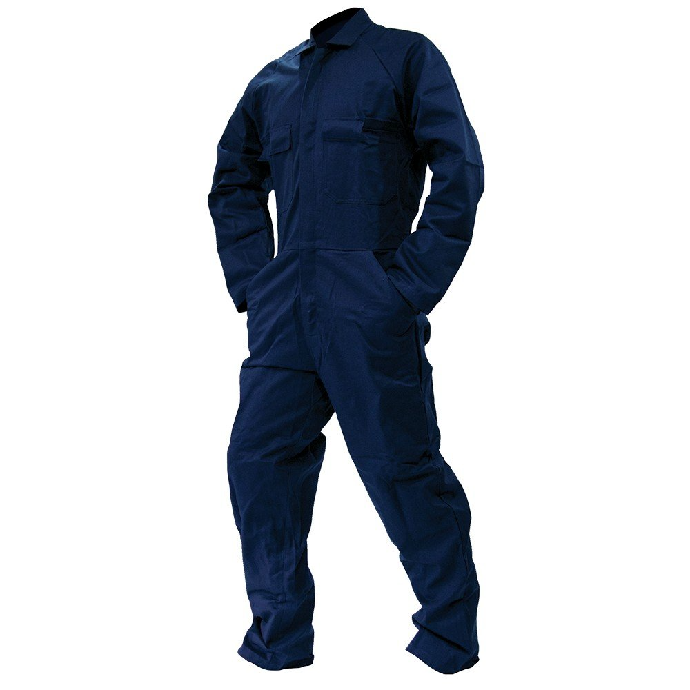 Overall Ls, 300Gsm Cotton, Navy-Size 8