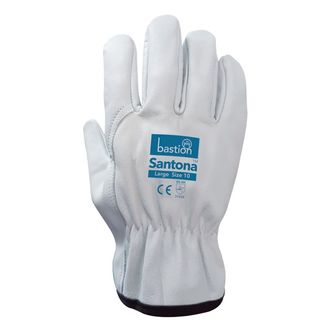 Cow Grain Natural Leather, Riggers Glove Santona Medium - Bastion