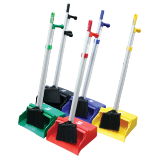 Gala Lobby Dustpan & Brush Set (black) - Filta
