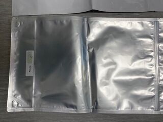 Stand Up Pouch With Zipper 3kg 300x500mm SILVER MATT - Pack Fresh