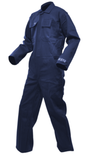Fr Overall, 320Gsm, Navy, 12 Cal-Size 14