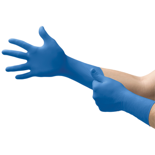 Ansell MicroFlex SafeGrip SG-375 Latex Disposable Gloves – Extra Thick for Heavy-Duty Use - L